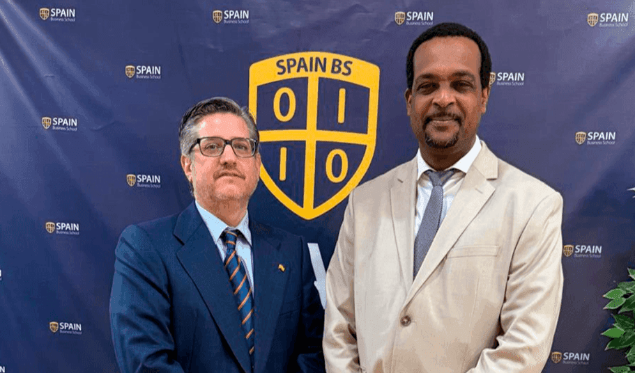 Visita del Embajador de Haití a SBS para impulsar cooperación académica