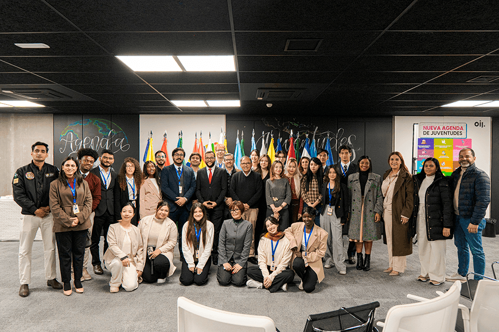 Visita oficial al Organismo Internacional de Juventud para Iberoamérica